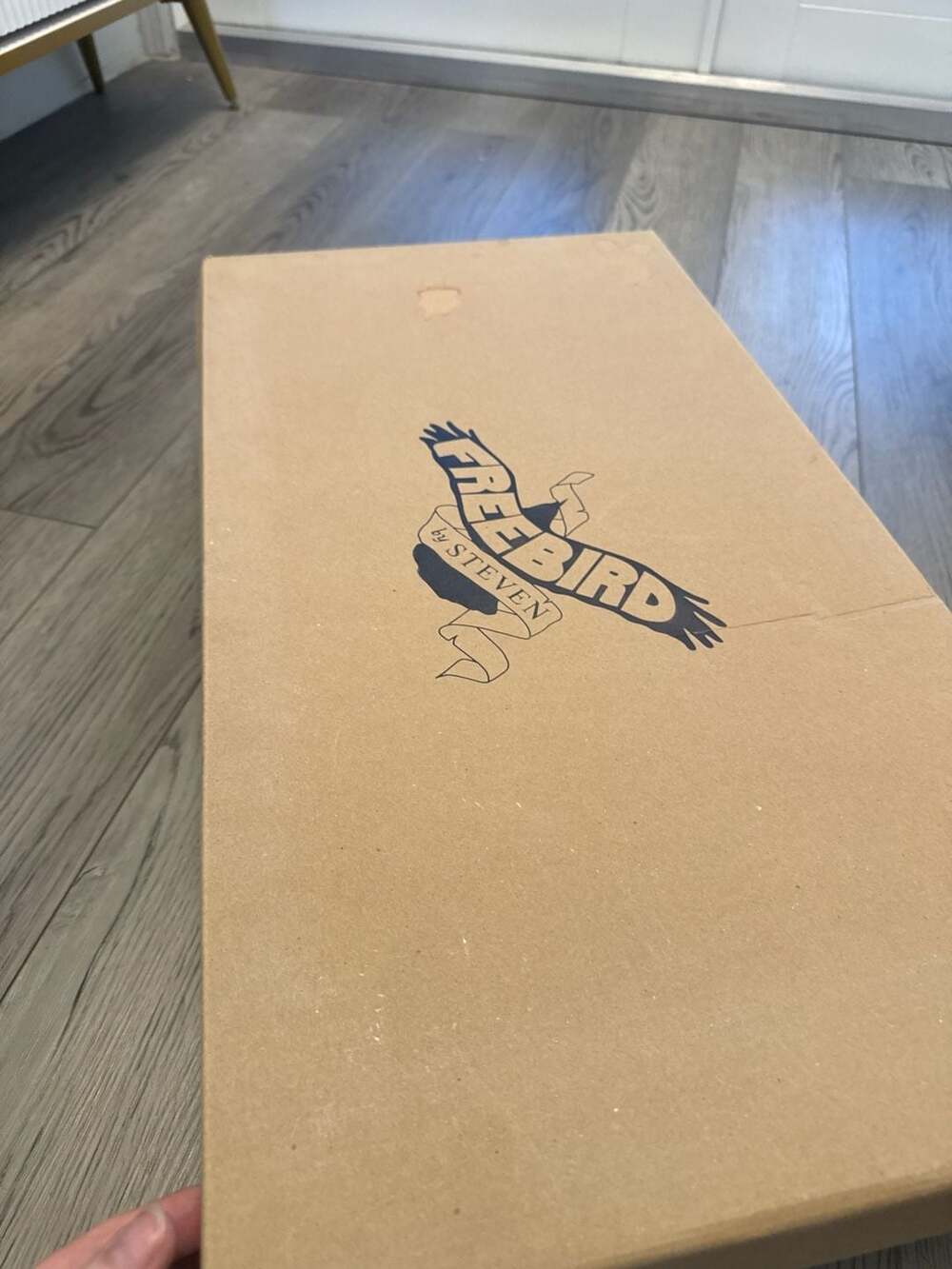 Freebird by Steven Coal Olive Leather Lace-Up Tall Boots Size 8 - Picture 4 of 5